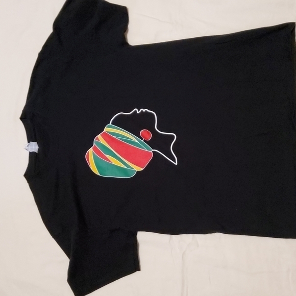 Port and Company Other - Black T-shirt depicting  African American Graphic woman